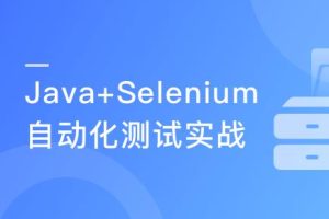 Java Web自动化测试 Selenium基础到企业实际应用完结无密